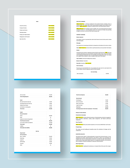 B2B Sales Plan Template Google Docs Word Apple Pages Template net