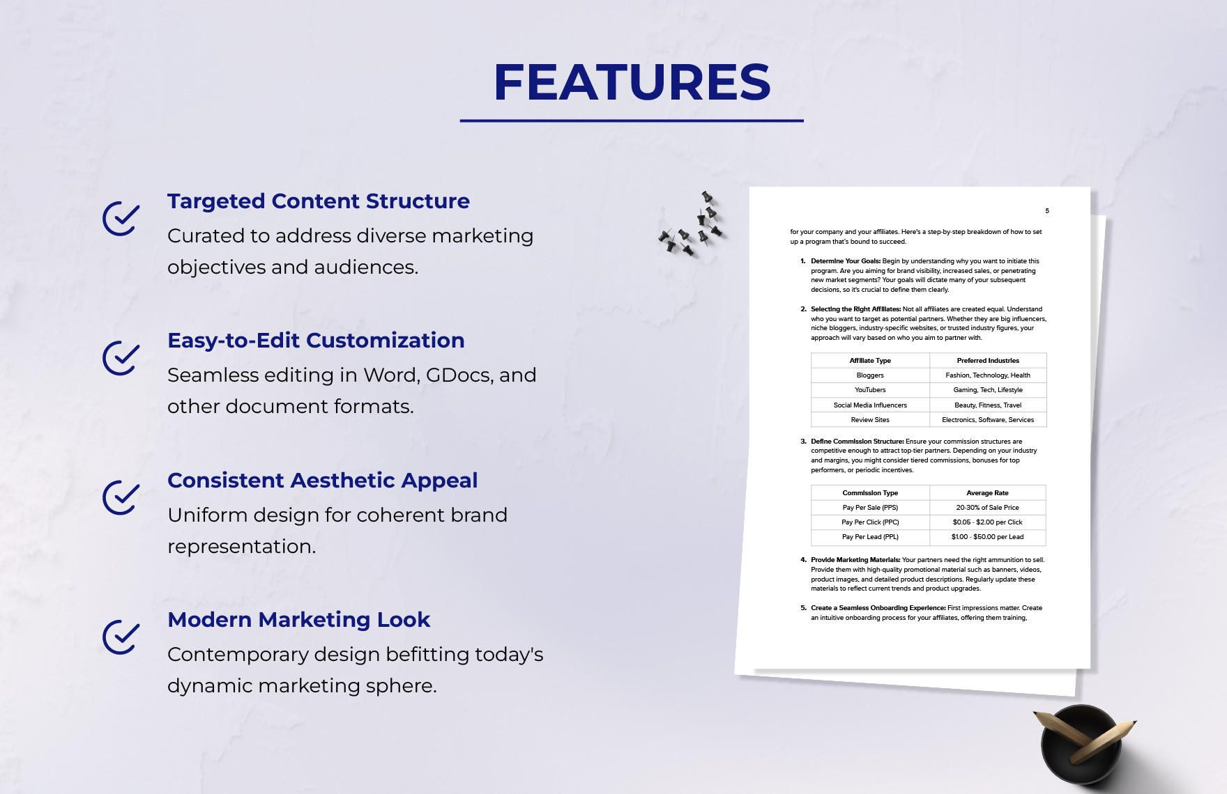 Marketing Affiliate & Partner Handbook Template