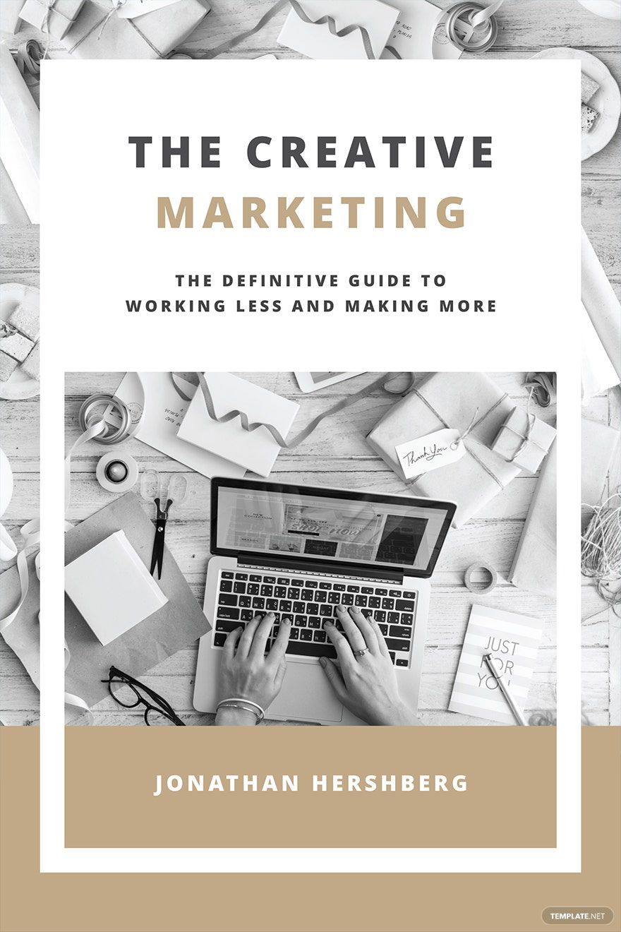 Marketing Book Cover Template