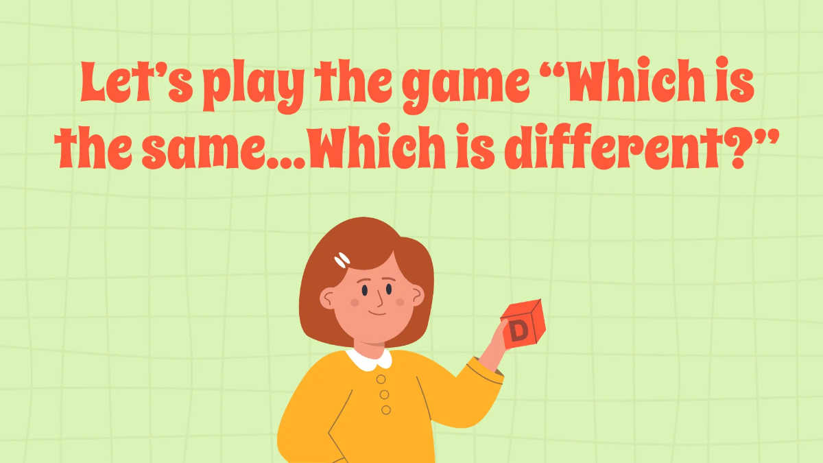 Free Grouping Objects Based on Similarities and Differences Template to Edit Online