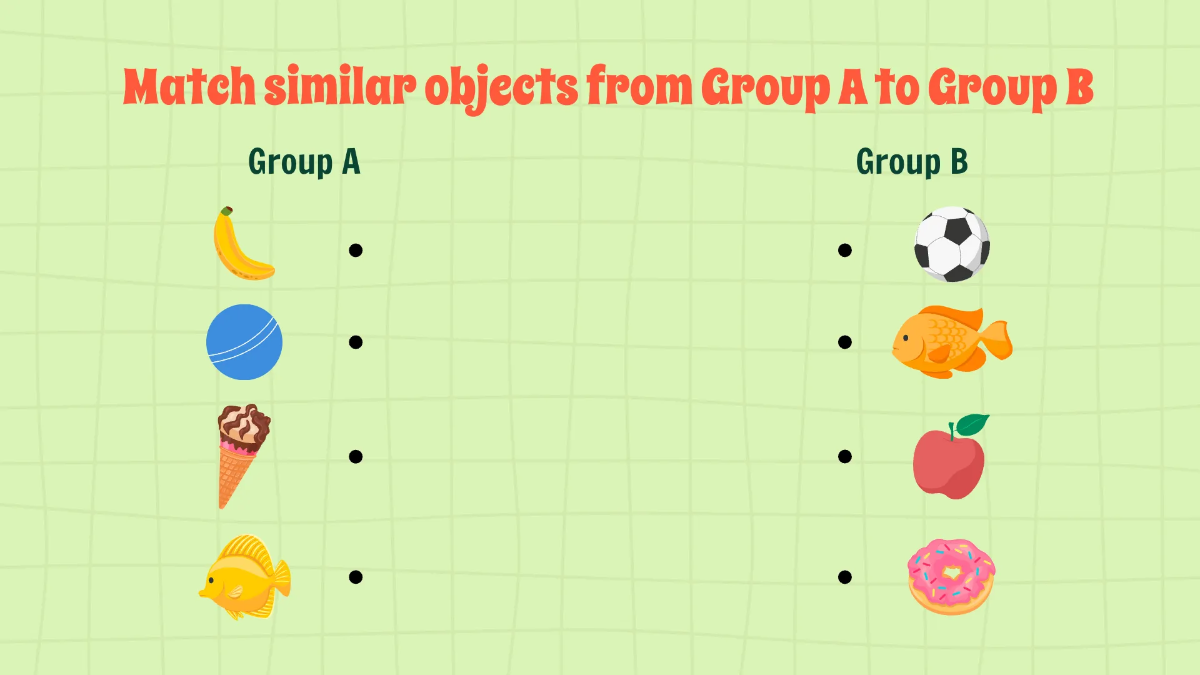 Free Grouping Objects Based on Similarities and Differences Template to Edit Online