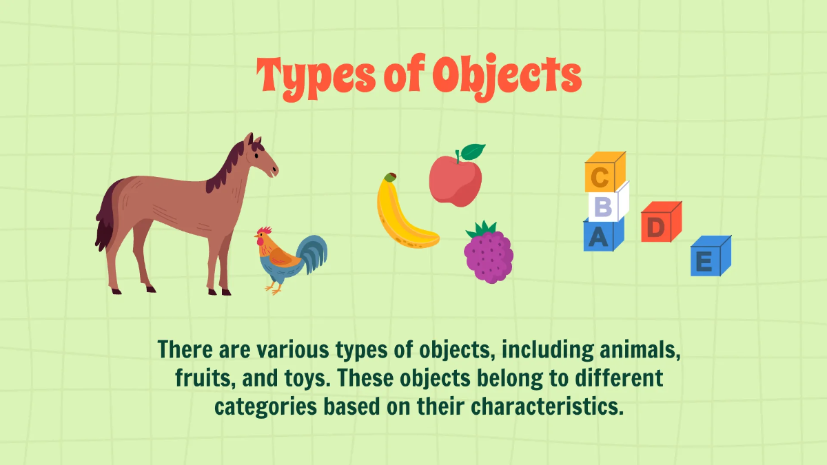 Free Grouping Objects Based on Similarities and Differences Template to Edit Online