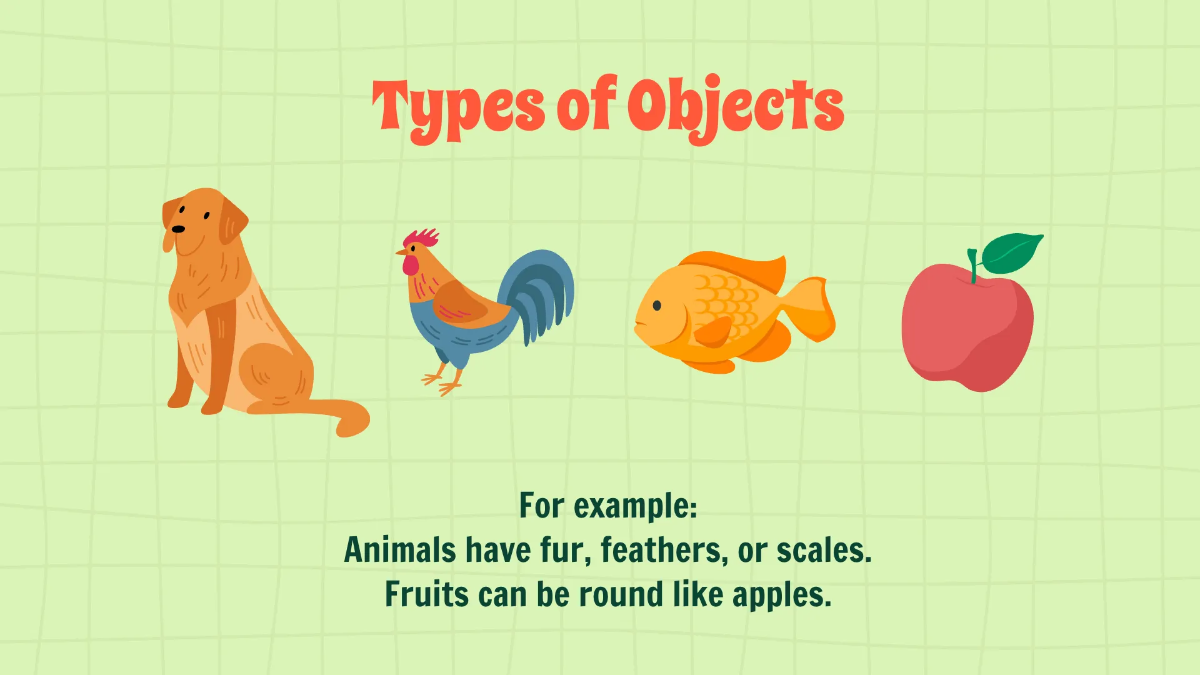 Free Grouping Objects Based on Similarities and Differences Template to Edit Online