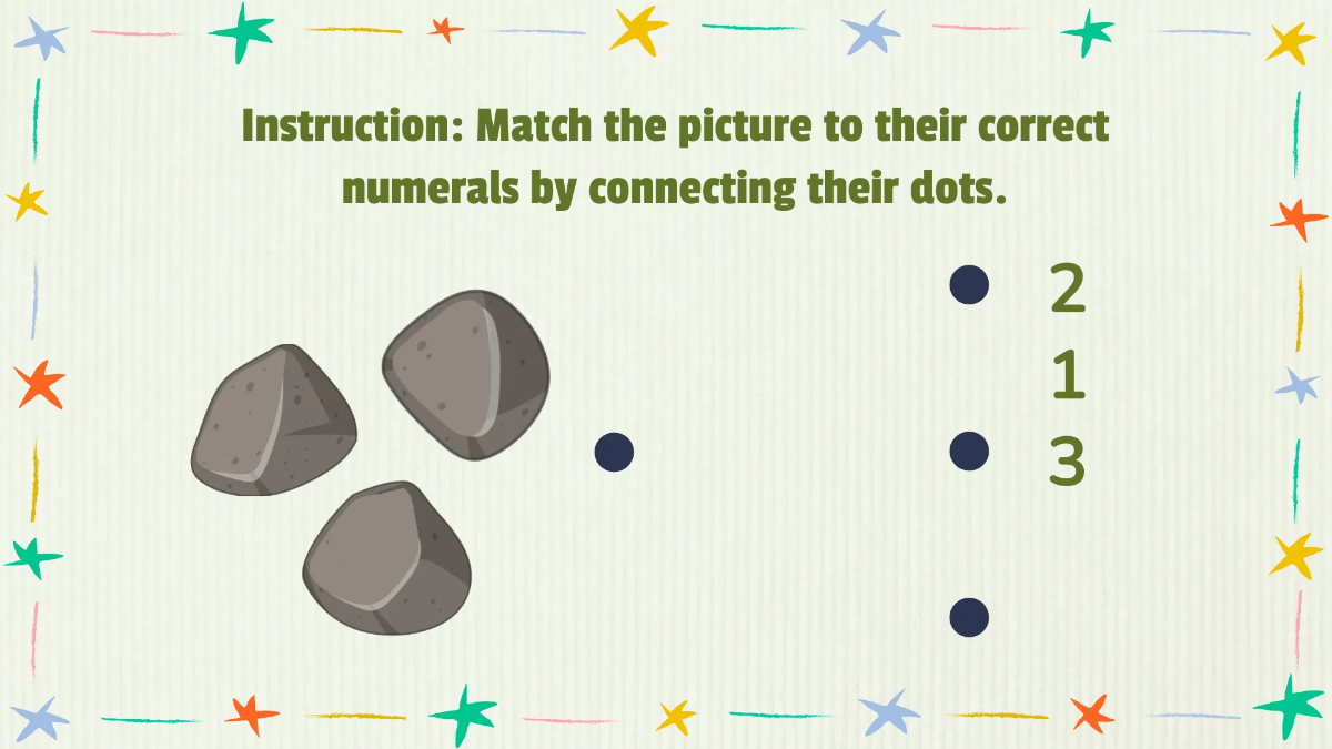 Free Matching Numerals to Quantities Template to Edit Online