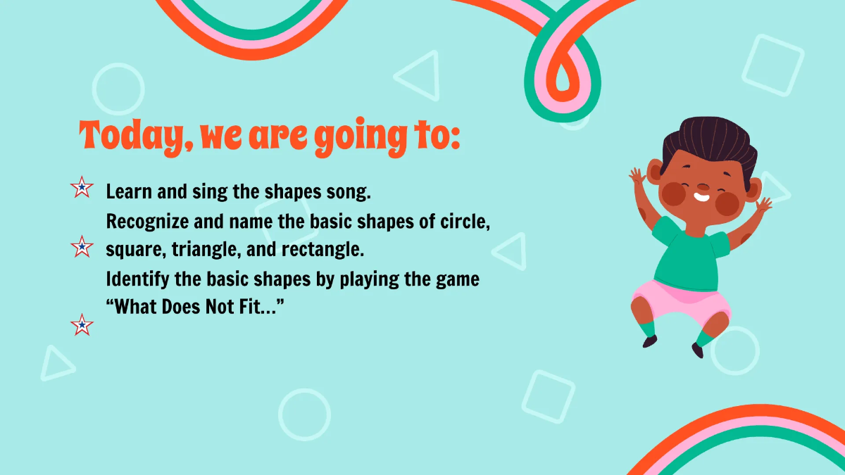 Free Identifying Basic Shapes Template to Edit Online