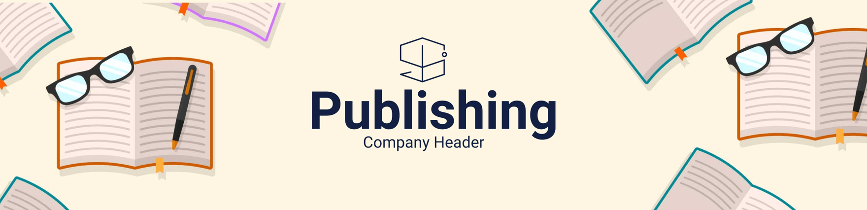 Publishing Company Header Template