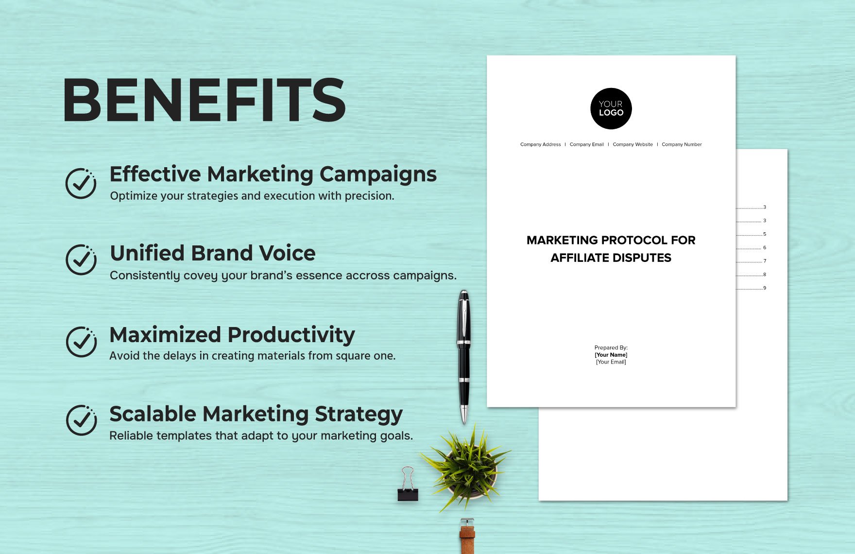 Marketing Protocol for Affiliate Disputes Template