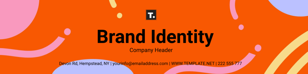 Brand Identity Company Header