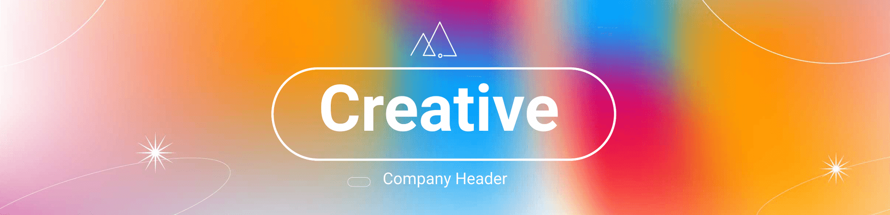Creative Company Header Template