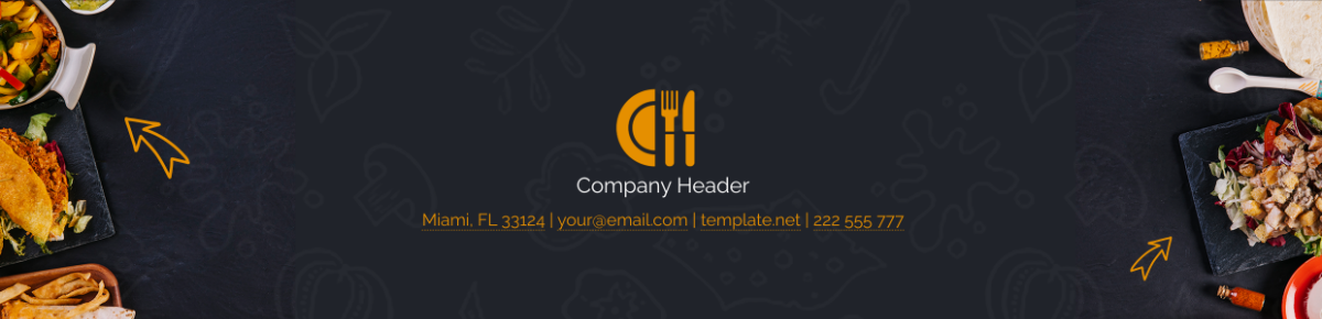 Restaurant Company Header
