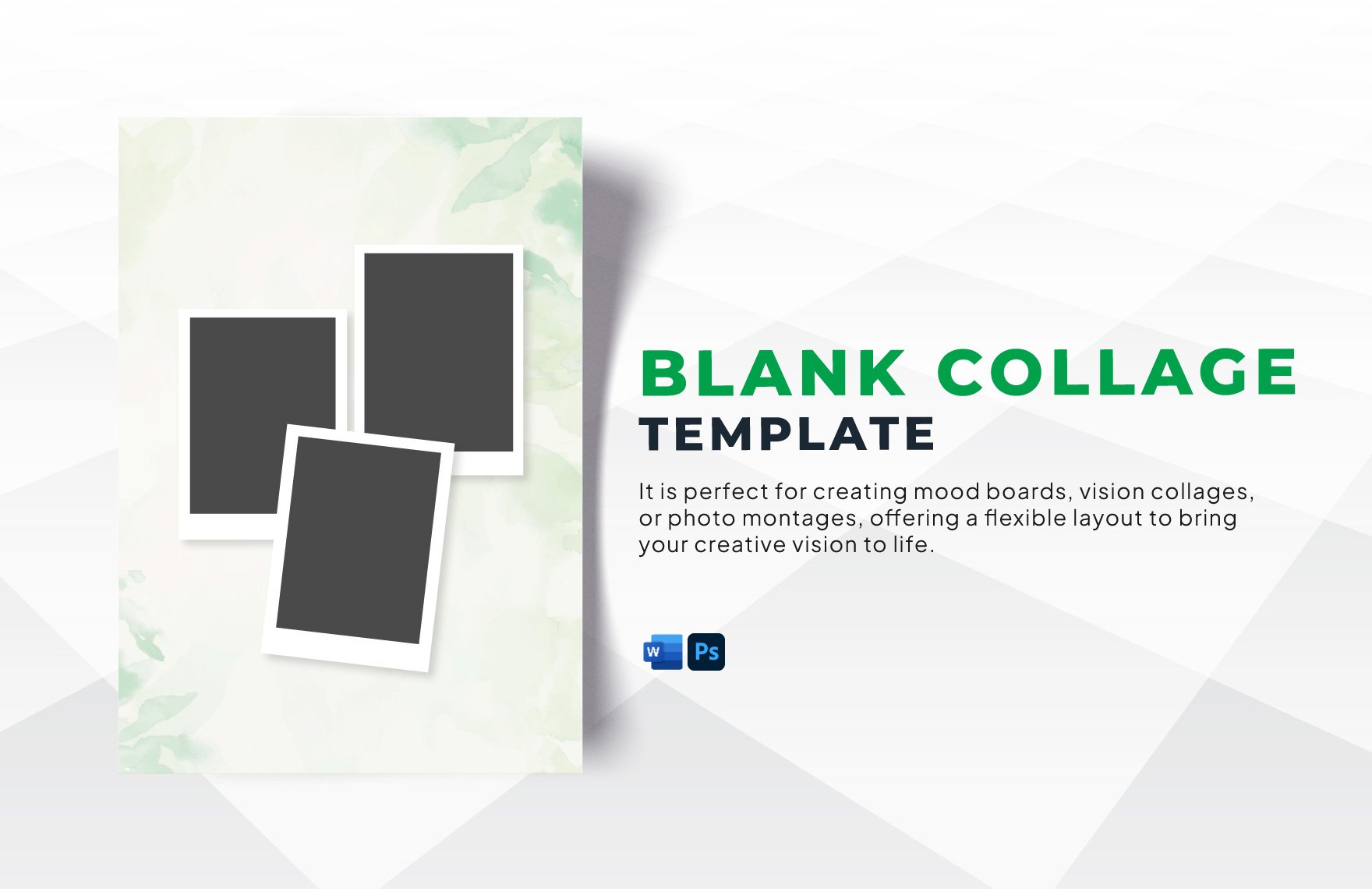 Blank Collage Template