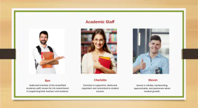 Free Sample Education Presentation Sample Template to Edit Online