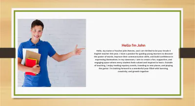 Free Sample Education Presentation Sample Template to Edit Online