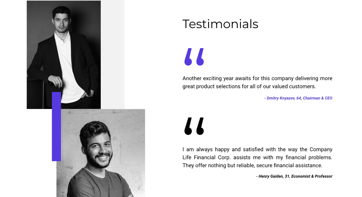 Free Business Strategy Presentation Template to Edit Online