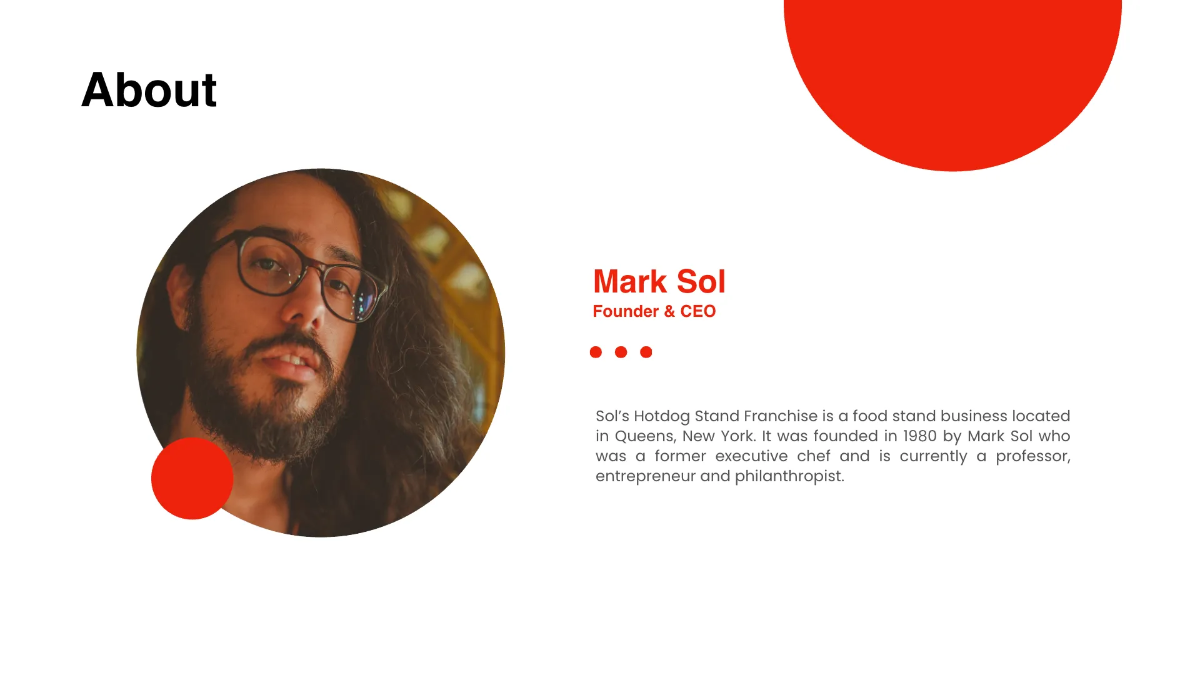 Free Franchise Business Plan Presentation Template to Edit Online