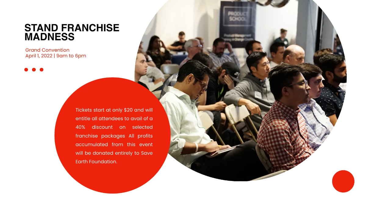 Free Franchise Business Plan Presentation Template to Edit Online