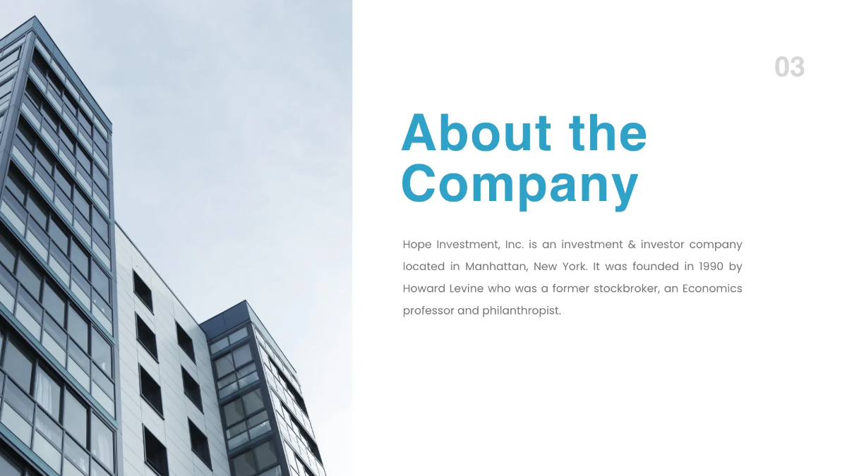 Free Investor Pitch Deck Presentation Template to Edit Online