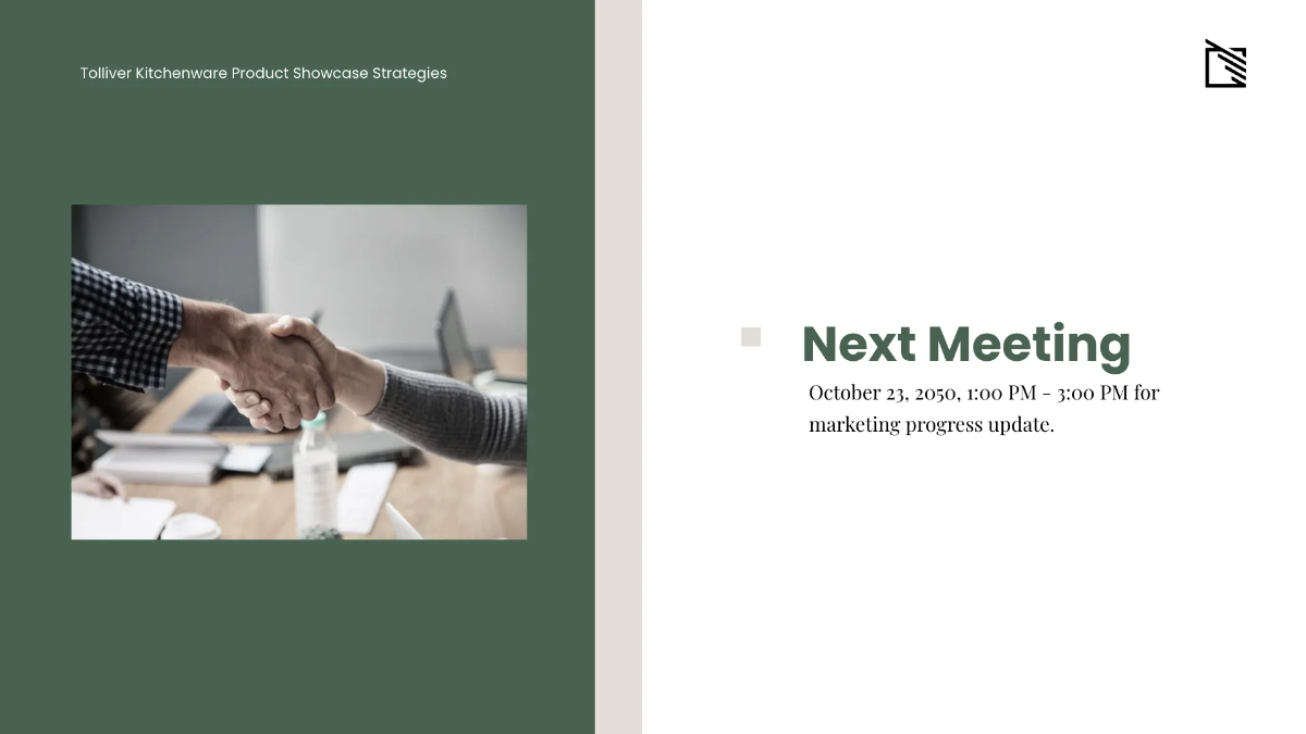 Free Marketing Agenda Presentation Template to Edit Online