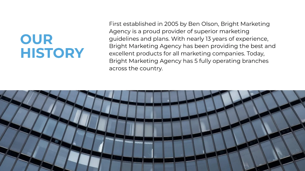 Free Marketing Presentation Template to Edit Online