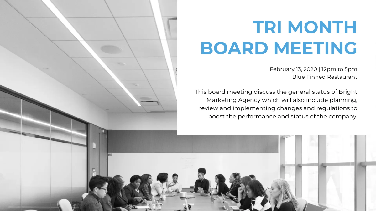 Free Marketing Presentation Template to Edit Online