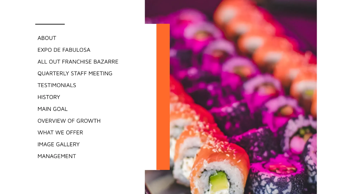 Free Restaurant Business Presentation Template to Edit Online