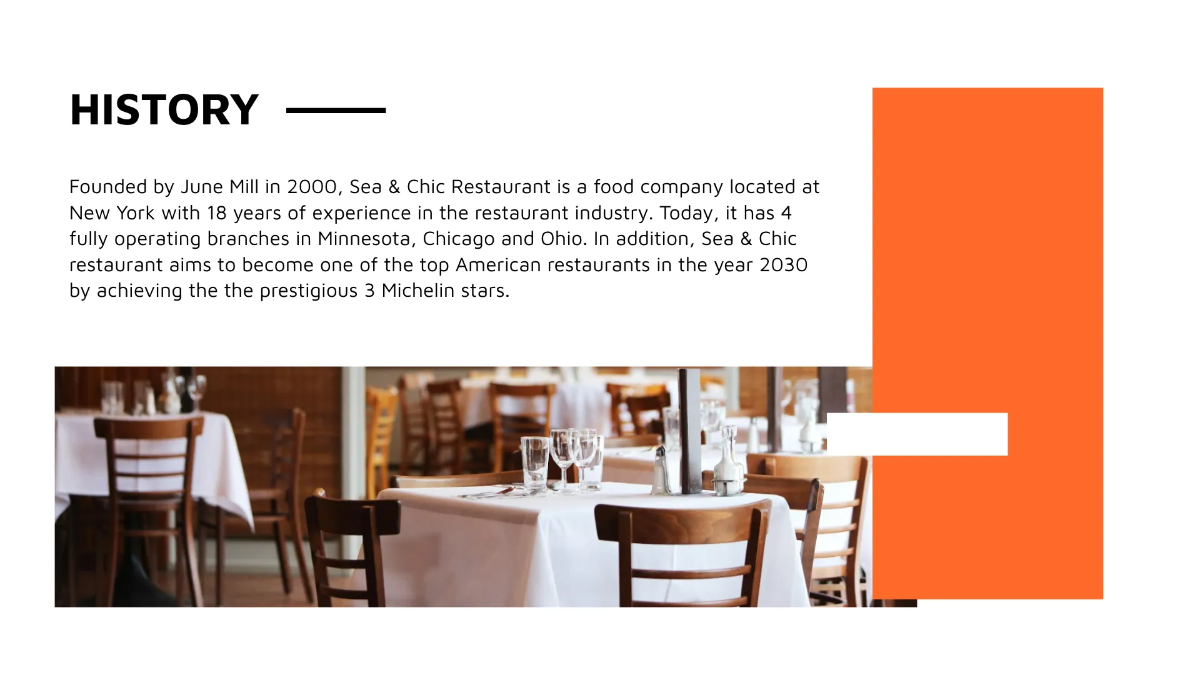 Free Restaurant Business Presentation Template to Edit Online
