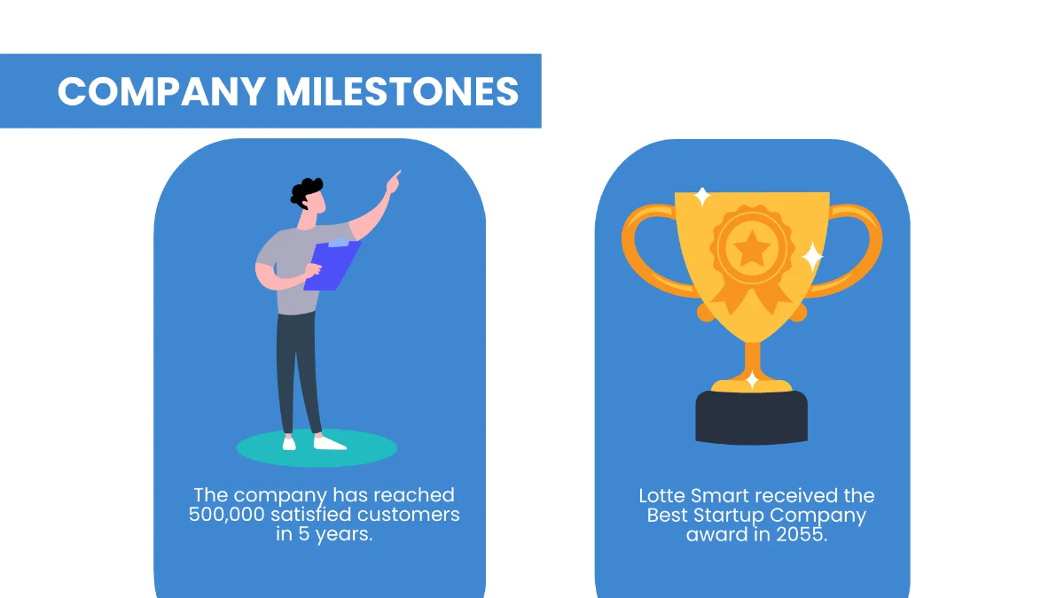 Free Business Infographic Presentation Template to Edit Online