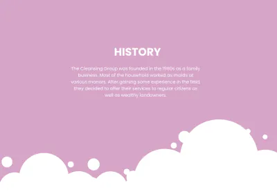 Free Cleaning Services Company Profile Template to Edit Online