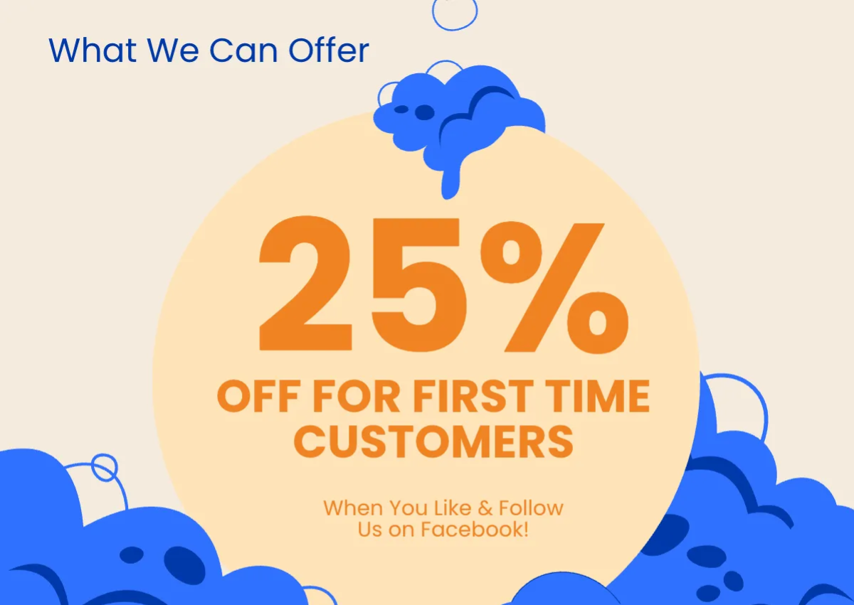 Free Small Cleaning Company Profile Template to Edit Online