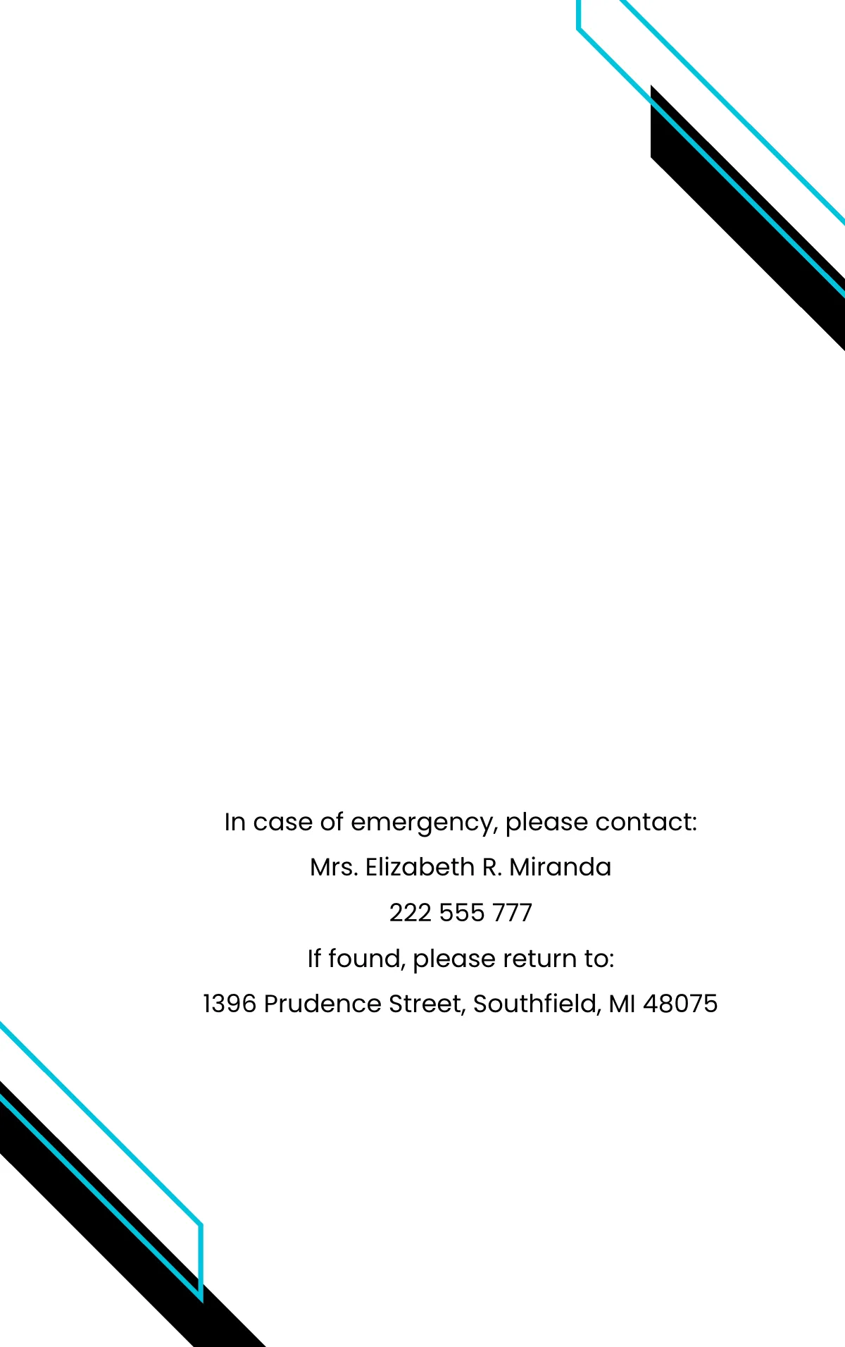 Free College Teacher ID Card Template to Edit Online