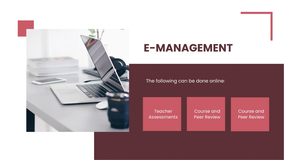 Free Teacher Conference Presentation Template to Edit Online