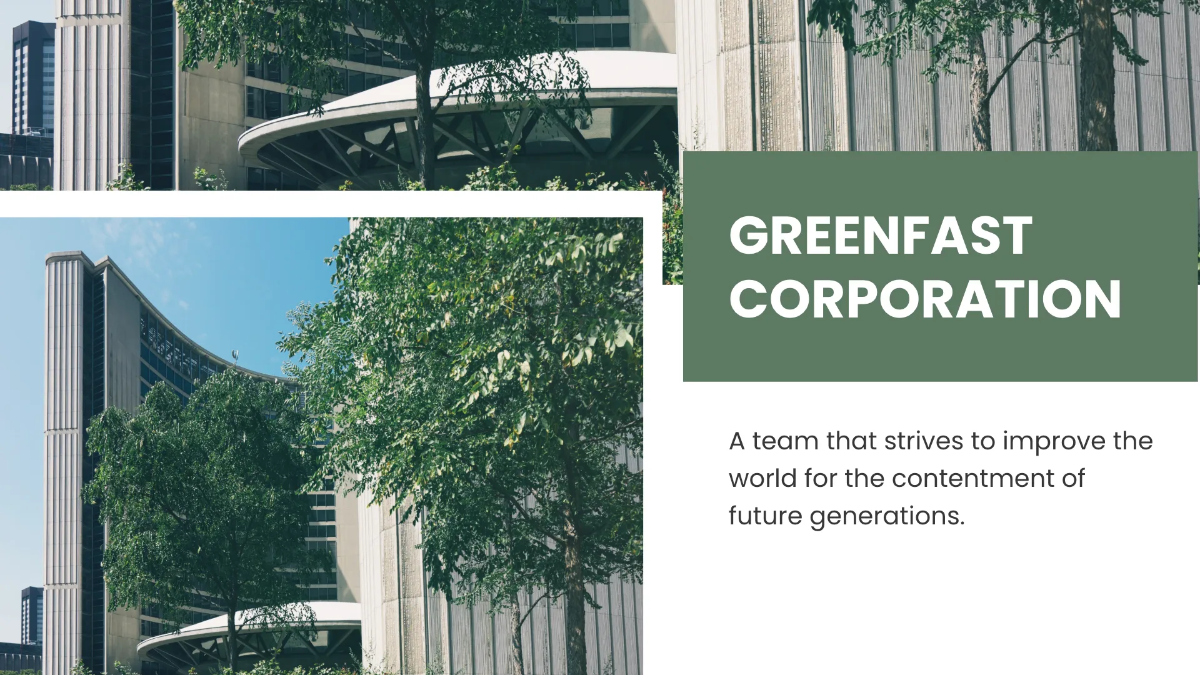 Free Environment Presentation Template to Edit Online