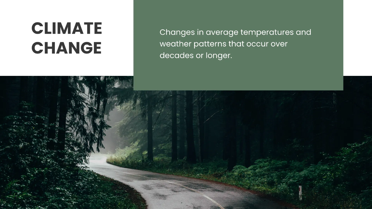 Free Environment Presentation Template to Edit Online