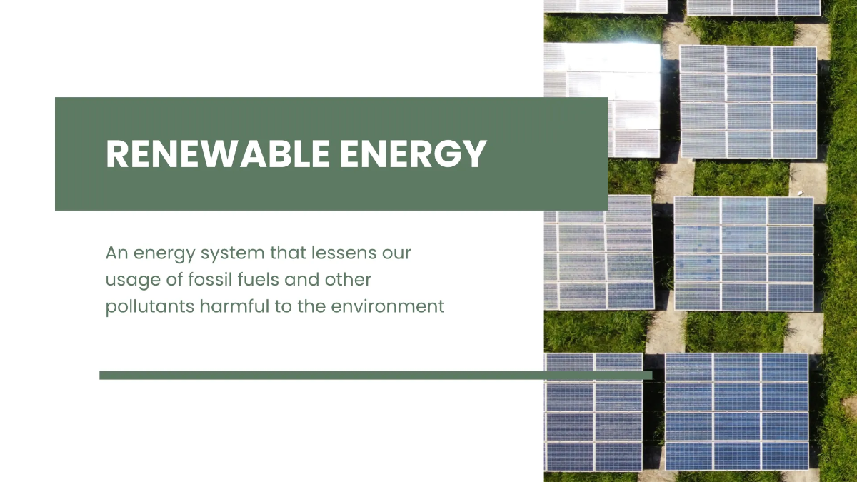 Free Environment Presentation Template to Edit Online