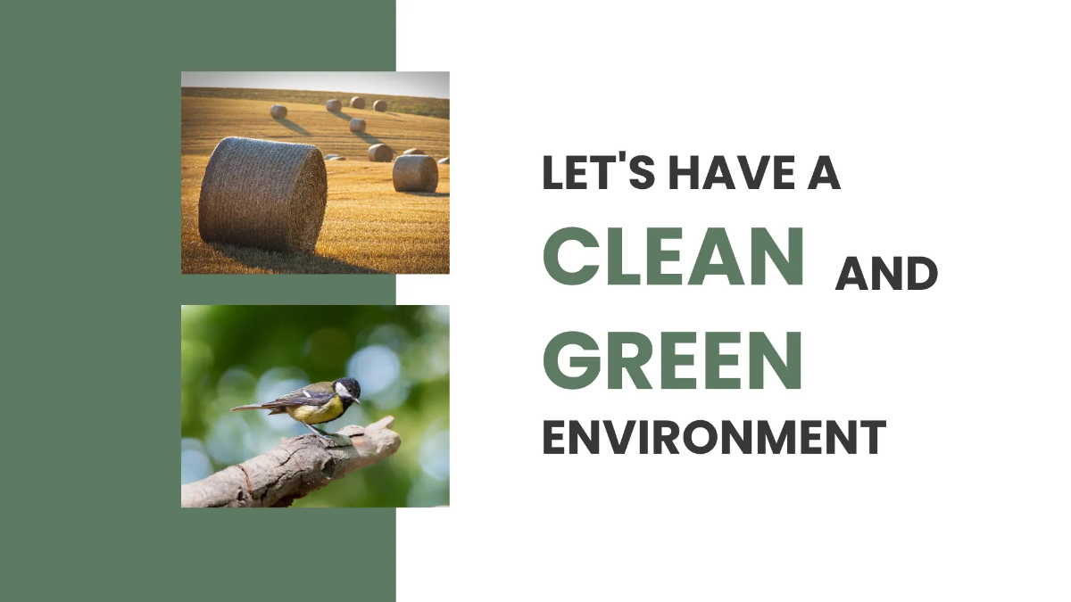 Free Environment Presentation Template to Edit Online