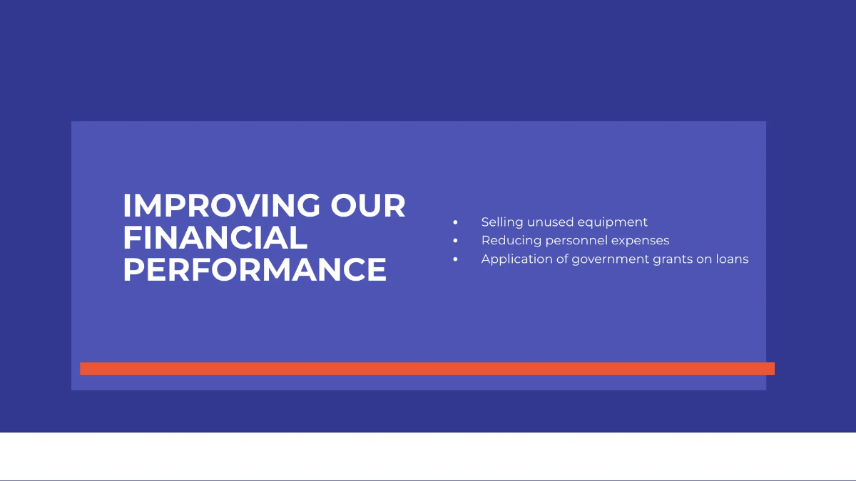 Free Financial Report Presentation Template to Edit Online