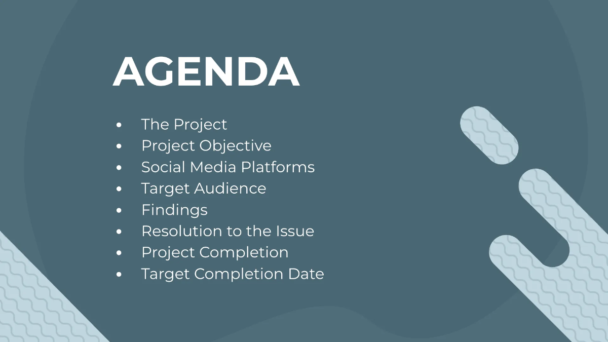 Free Project Report Presentation Template to Edit Online