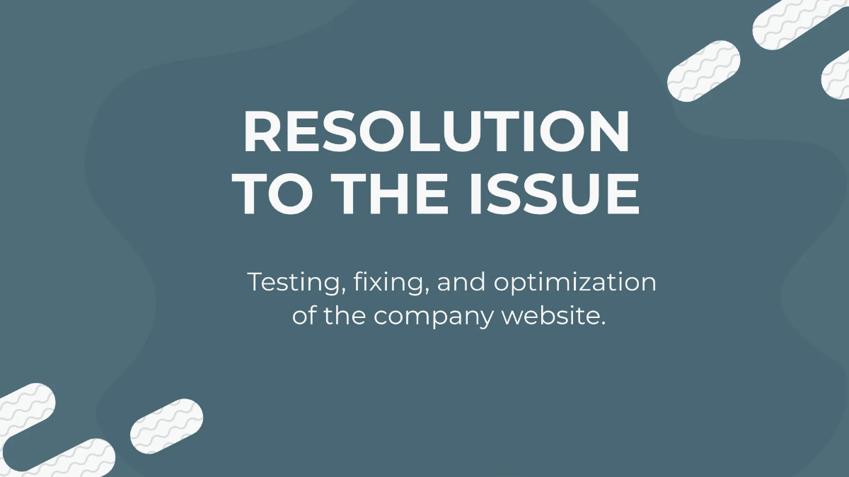 Free Project Report Presentation Template to Edit Online