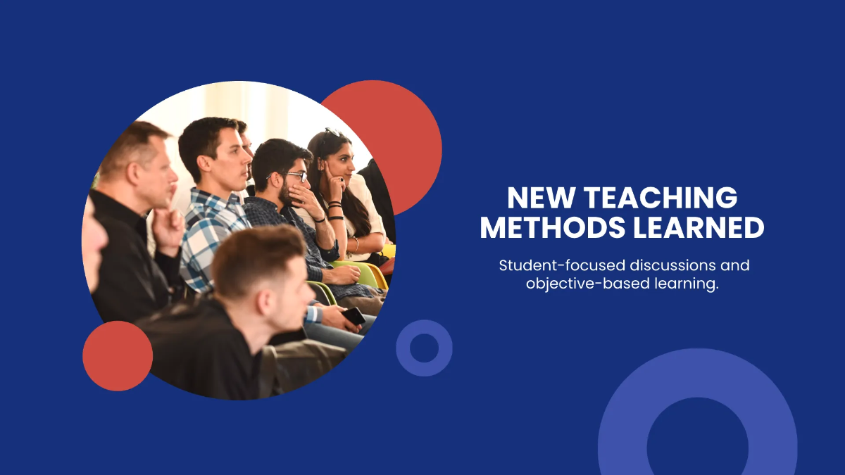 Free Training Presentation Template to Edit Online