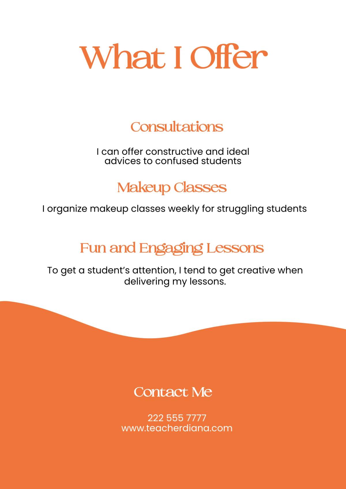 Free Teacher Handout Template to Edit Online