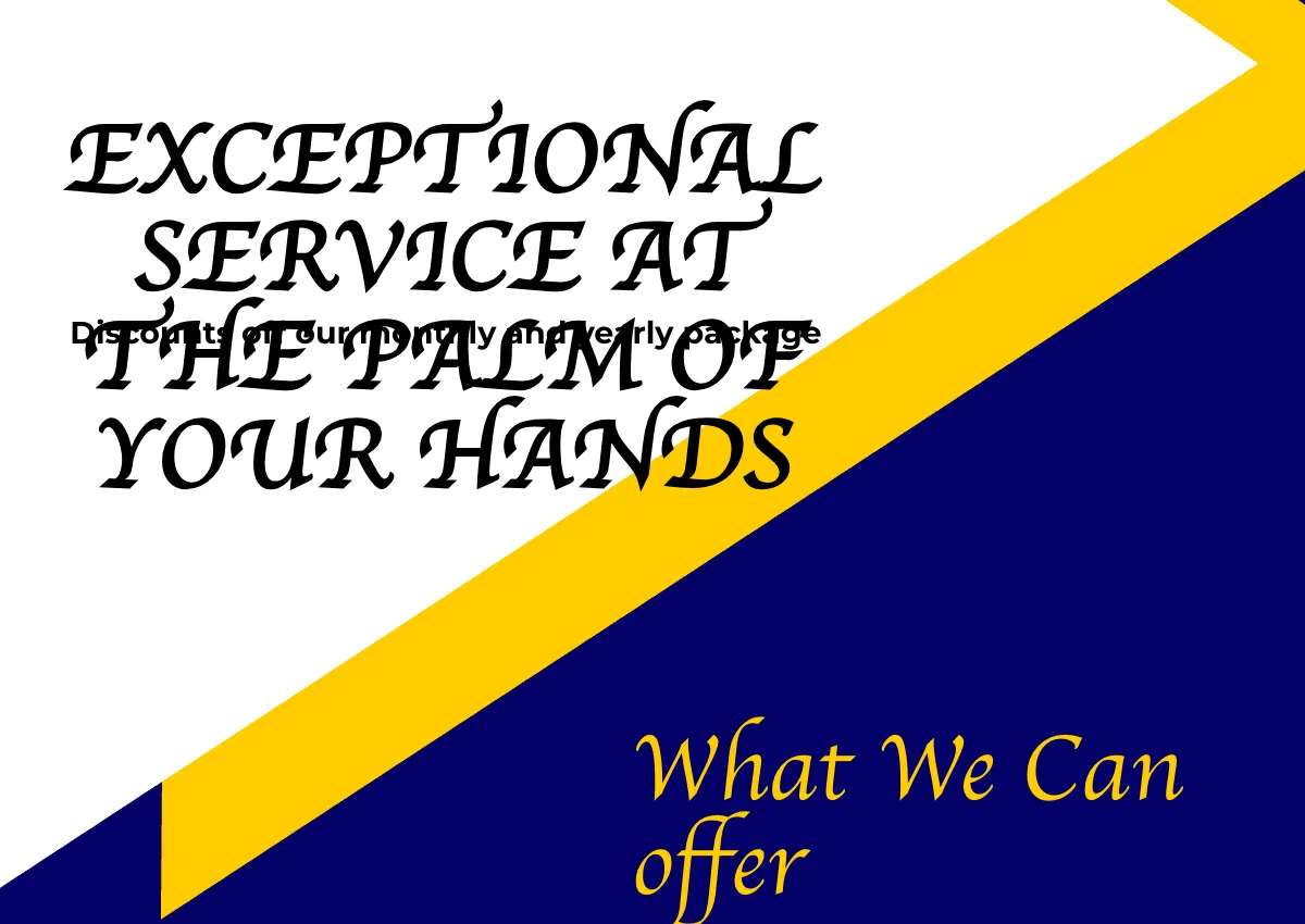 Free Security And Cleaning Company Profile Template to Edit Online