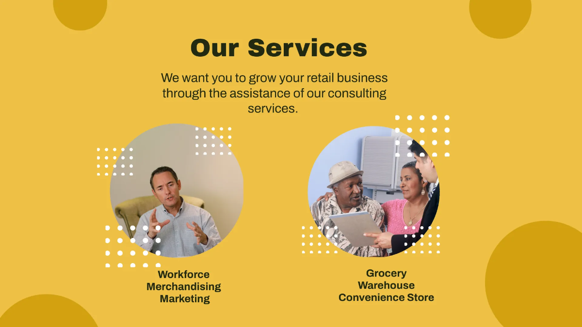 Free Consulting Services Company Profile Template to Edit Online