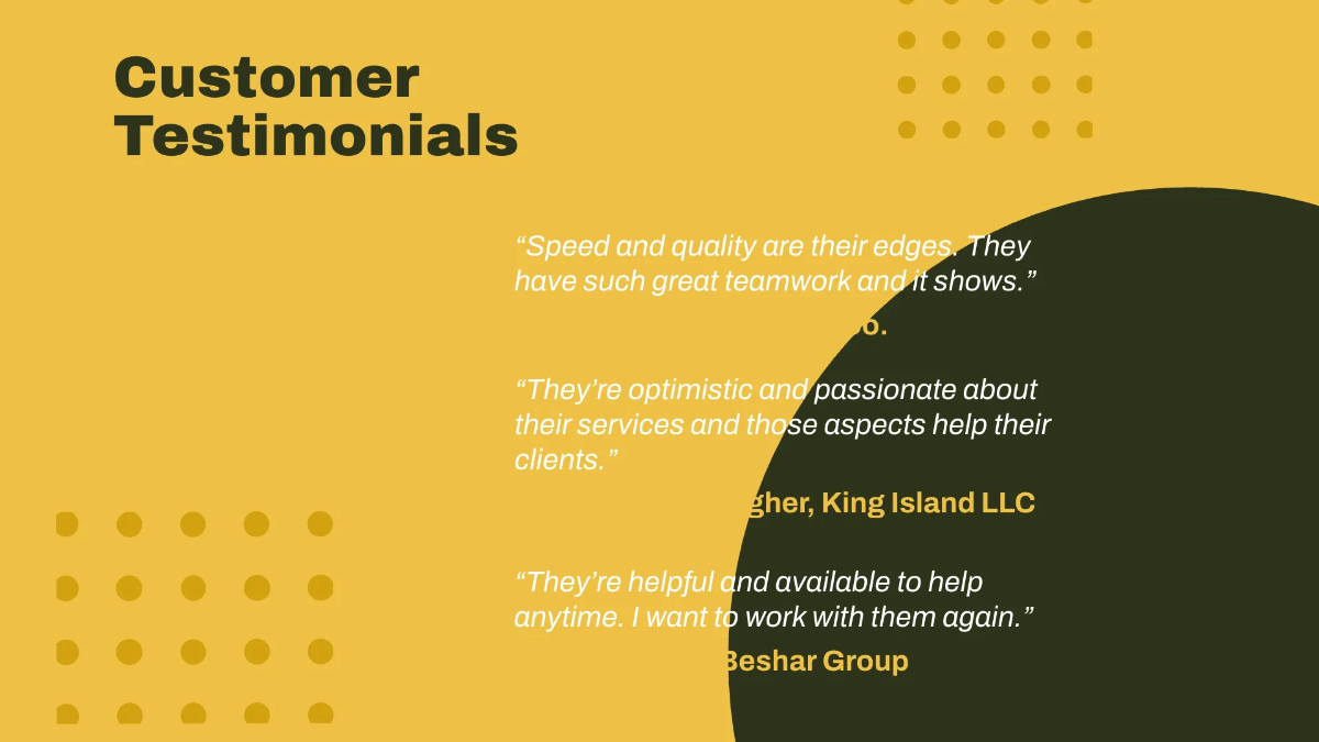 Free Consulting Services Company Profile Template to Edit Online