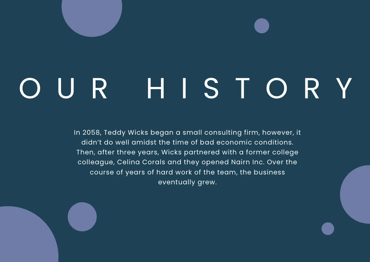 Free Consulting And Training Company Profile Template to Edit Online