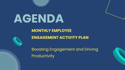 Free Activity Planning PowerPoint Template to Edit Online