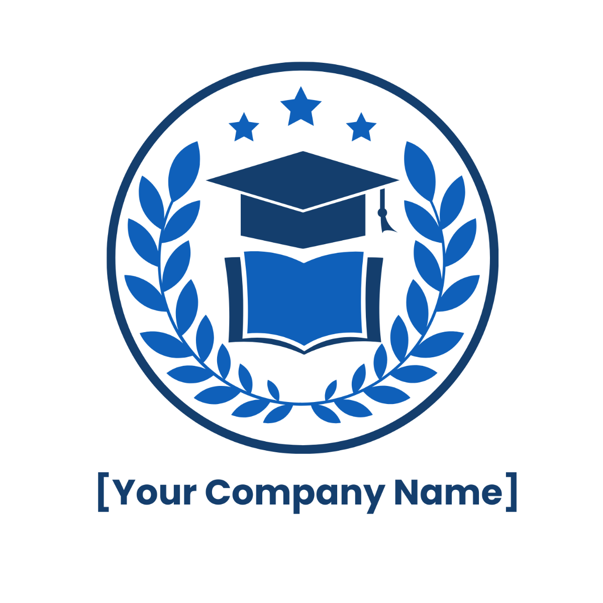 Free College Education Logo Template