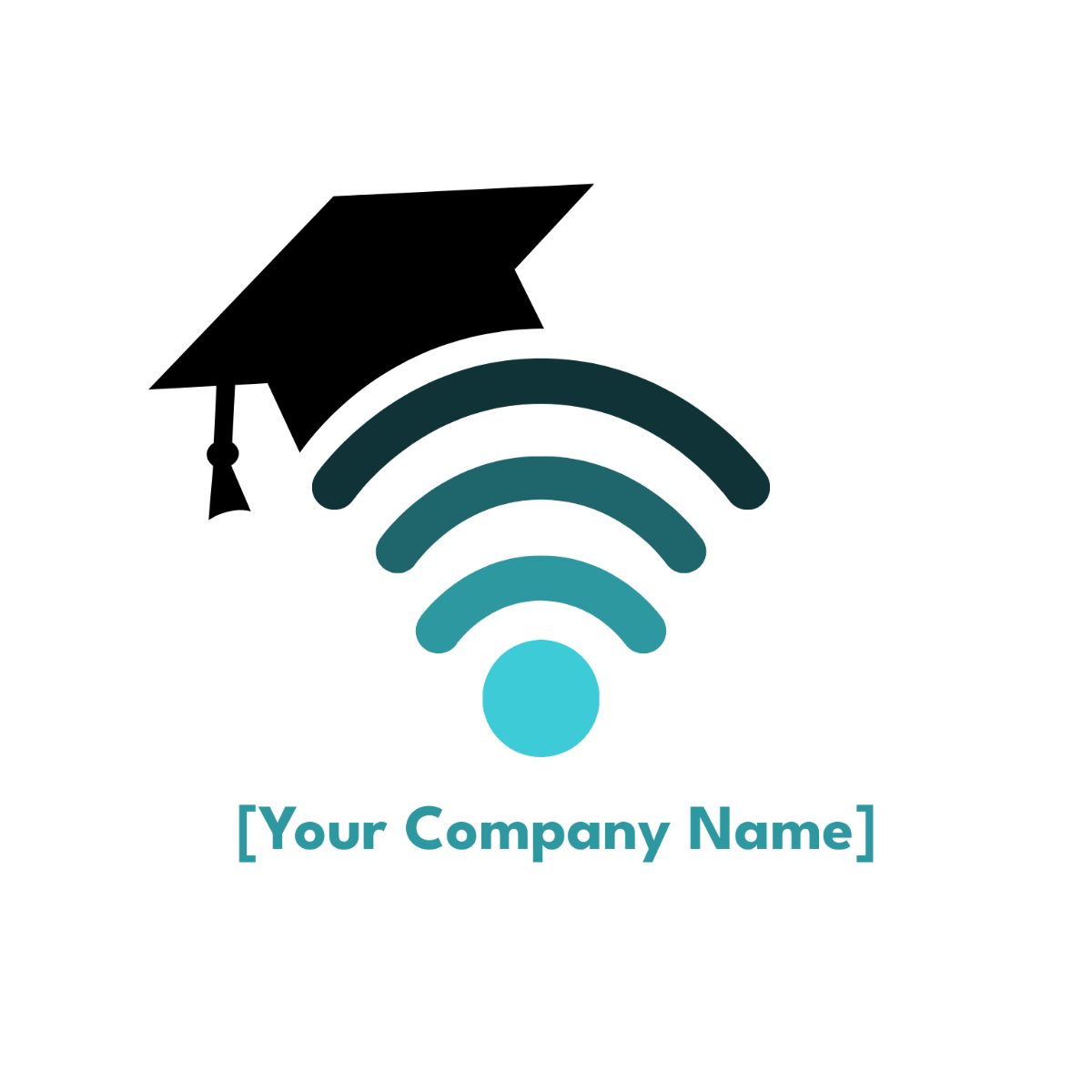 Virtual/Online Education Logo Template
