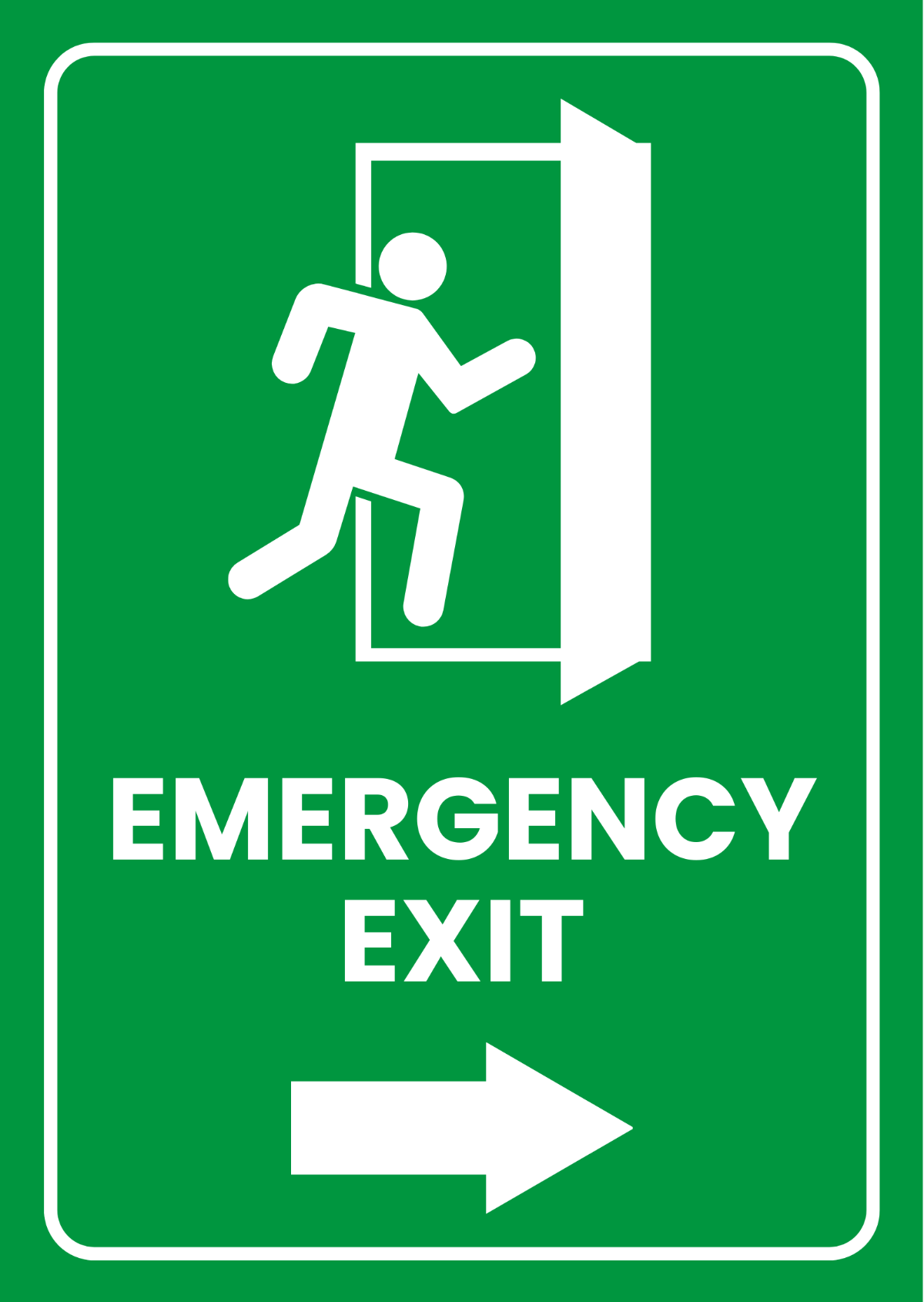 School Emergency Sign