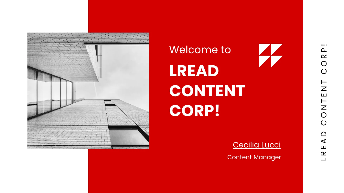 Free Self Introduction Presentation Template to Edit Online