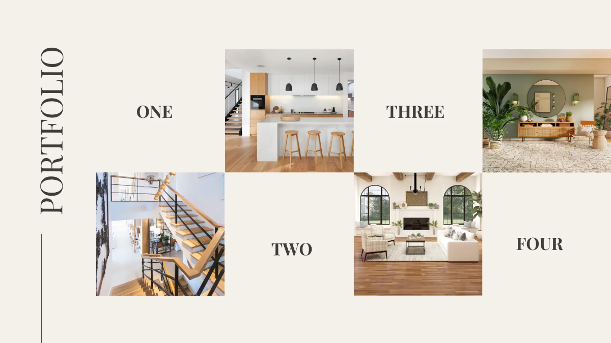 Free Interior Designer Presentation Template to Edit Online